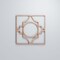 Ekena Millwork Small Gypsum Decorative Fretwork Wood Wall Panels, Cherry, 11 3/8"W x 11 3/8"H x 3/8"T WALW12X12X0375GYPCH - alternate 2